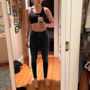 A&F Simone High Rise Super Skinny